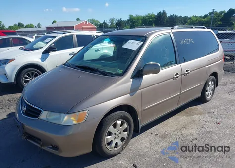2003 Honda Odyssey Ex from USA, damaged, VIN 5FNRL18633B122838